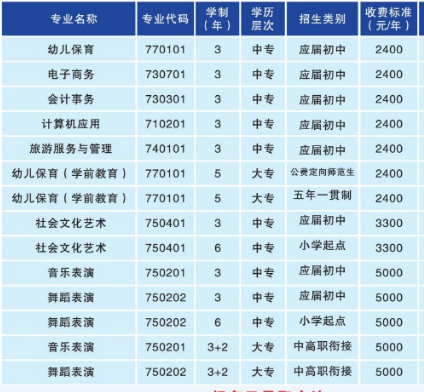 衡陽(yáng)幼兒師范高等?？茖W(xué)校專業(yè)
