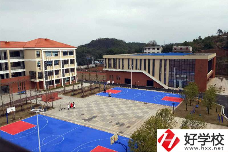 株洲市特殊教育學(xué)?；@球場(chǎng)