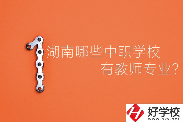 湖南哪些中職學校有教師專業(yè)？