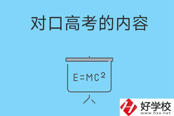 湖南職高對口高考主要考什么內(nèi)容？難度大不大？